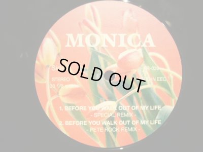 画像1: MONICA / BEFORE YOU WALK OUT OF MY LIFE (SPECIAL REMIX)