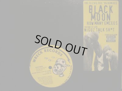 画像1: BLACK MOON / HOW MANY EMCEES (DJ EVIL DEE '96 REMIX)  (¥1000)