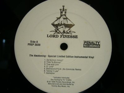 画像3: LORD FINESSE / THE AWAKENING + LIMITED INST (US PROMO 2LP)