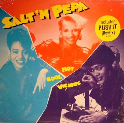 画像1: SALT-N-PEPA / HOT, COOL & VICIOUS  (US-LP)