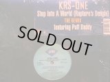 KRS-ONE / STEP INTO THE WORLD (THE REMIX)   (¥500)