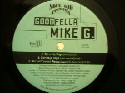 画像1: GOODFELLA MIKE G. / STRICTLY DAGO   (¥1000)