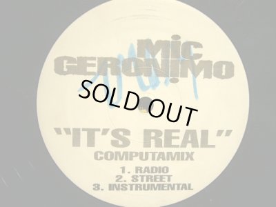 画像2: MIC GERONIMO / IT’S REAL (KUTMASTA KURT REMIXES)  #2