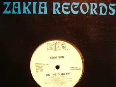 画像1: KING SUN / ON THE CLUB TIP  (PROMO)