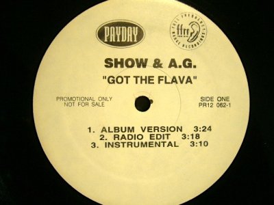 画像1: SHOW & A.G. / GOT THE FLAVA / YOU KNOW NOW (Buckwild Remix)  (US-PROMO)