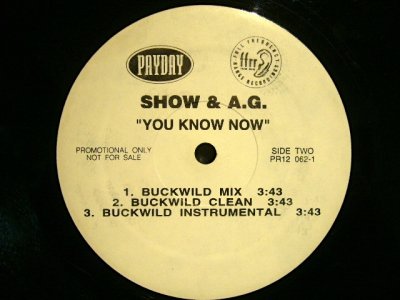 画像2: SHOW & A.G. / GOT THE FLAVA / YOU KNOW NOW (Buckwild Remix)  (US-PROMO)