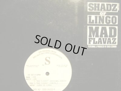 画像1: SHADZ OF LINGO / MAD FLAVAS (US-PROMO TESTPRESS)