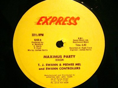 画像1: T.J. SWANN & PEEWEE MEL AND SWANN CONTROLLERS / MAXIMUS PARTY