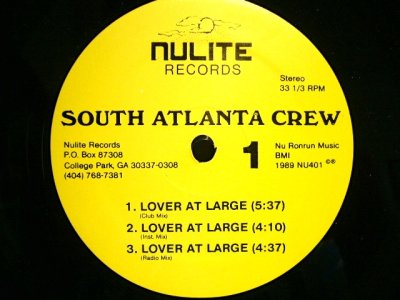 画像3: SOUTH ATLANTA CREW / LOVER AT LARGE