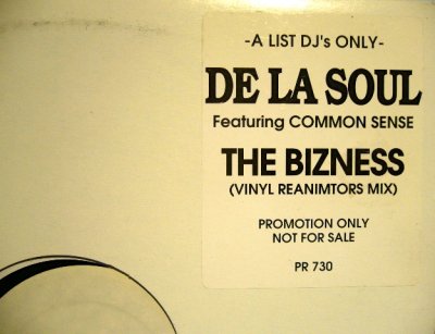 画像2: DE LA SOUL Feat. COMMON SENSE / THE BIGNESS (Vinyl Reanimators Remix)