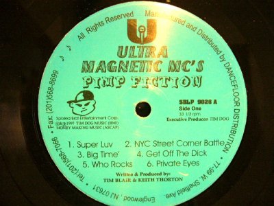 画像1: ULTRAMAGNETIC MC'S / PIMP FICTION  (LP)