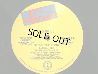 画像1: DOUBLE J / BLESS THE FUNK  (US-PROMO)