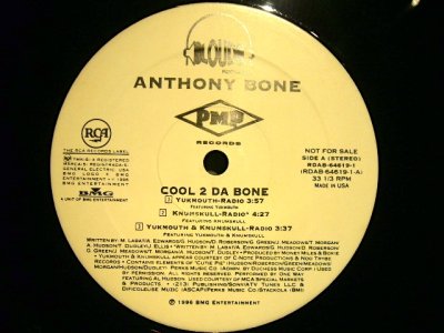 画像1: ANTHONY BONE / COOL 2 DA BONE  (US-PROMO)