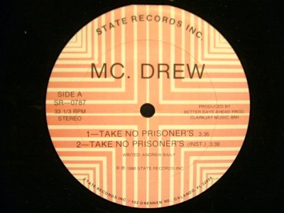 画像1: MC. DREW / TAKE NO PRISONER'S