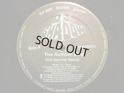 画像2: DJ SHADOW / THE NUMBER SONG (CUT CHEMIST REMIX)