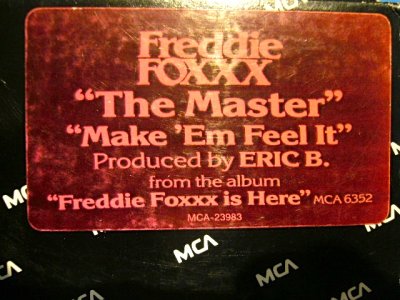 画像3: FREDDIE FOXXX / THE MASTER