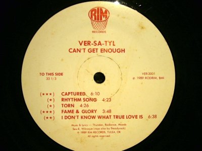 画像4: VER-SA-TYL / CAN'T GET ENOUGH  (LP)