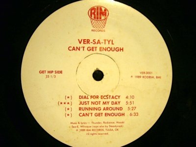 画像3: VER-SA-TYL / CAN'T GET ENOUGH  (LP)