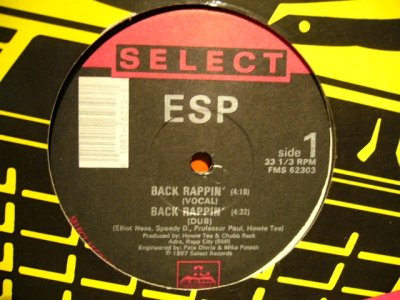 画像1: ESP / BACK RAPPIN'