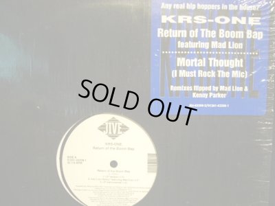画像1: KRS-ONE / RETURN OF THE BOOM BAP