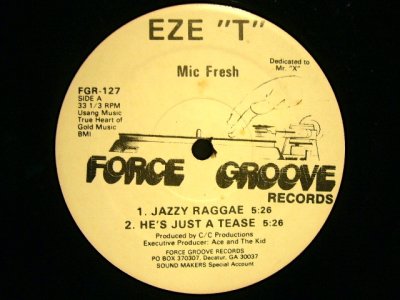 画像1: EZE "T" , MIC FRESH / JAZZY RAGGAE