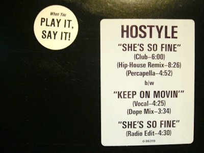 画像2: HOSTYLE / SHE'S SO FINE