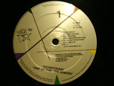 画像3: TECHNOTRONIC / TRIP ON THIS! (THE REMIXES)  (US-LP)