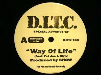 画像1: D.I.T.C. / WAY OF LIFE  (US-PROMO)