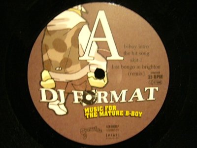 画像4: DJ FORMAT / MUSIC FOR MATURE B-BOY (2LP)
