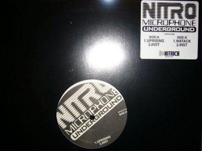 画像1: NITRO MICROPHONE UNDERGROUND / UPRISING / WATACK  (SS盤)