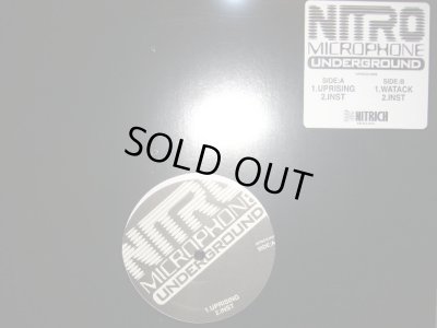 画像1: NITRO MICROPHONE UNDERGROUND / UPRISING / WATACK  (SS盤)
