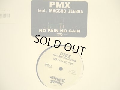 画像1: PMX feat. MACCHO,ZEEBRA / NO PAIN NO GAIN