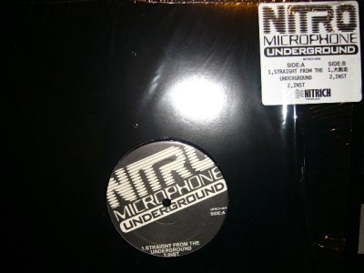 画像1: NITRO MICROPHONE UNDERGROUND / STRAIGHT FROM THE UNDERGROUND