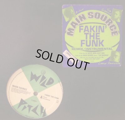 画像1: MAIN SOURCE / FAKIN' THE FUNK  (¥1000)