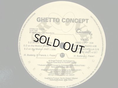 画像1: GHETTO CONCEPT / E-Z ON THA MOTION / HARD COPY  (PROMO)