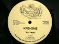 KRS-ONE / AH YEAH  (US-PROMO)