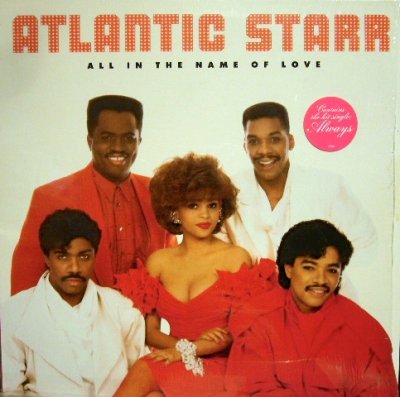 画像1: ATLANTIC STARR / ALL IN THE NAME OF LOVE  (LP)