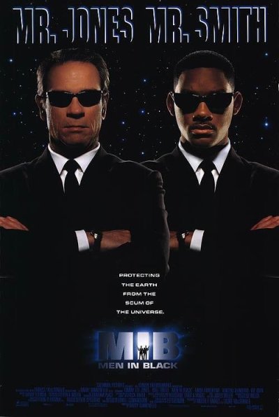 画像1: MEN IN BLACK / US ORIGINAL MOVIE POSTER 27x40 inches (69cm x 102cm)