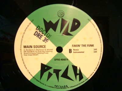 画像3: MAIN SOURCE / FAKIN' THE FUNK  (US-PROMO JAKET)