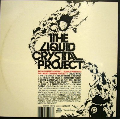 画像2: J. RAWLS PRESENTS: THE LIQUID CRYSTAL PROJECT ‎ (2LP)