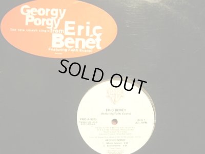 画像1: ERIC BENÉT ‎/ GEORGY PORGY  (US-PROMO)