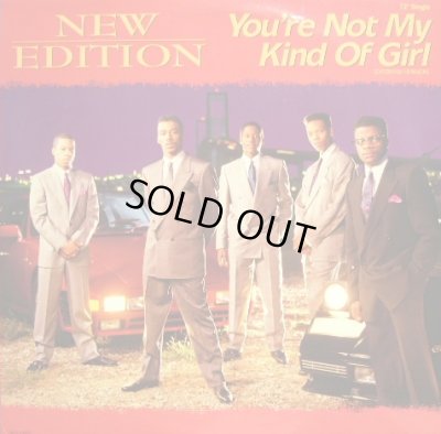 画像1: NEW EDITION / YOU'RE NOT MY KIND OF GIRL