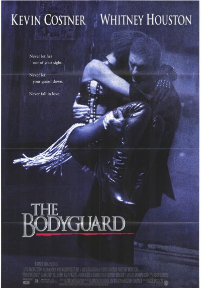 画像1: 1992 THE BODYGUARD / US ORIGINAL MOVIE POSTER 27x40 inches (69cm x 102cm)