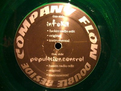 画像1: COMPANY FLOW / INFOKILL　　（GREEN VINYL)