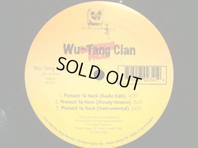 画像1: WU-TANG CLAN / PROTECT YA NECK (2ND PROMO)