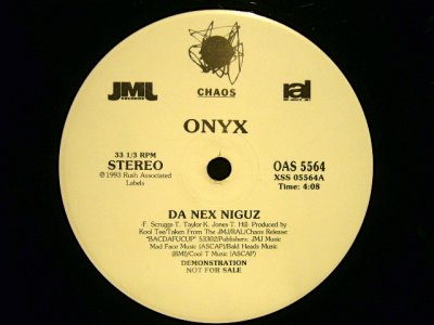 画像1: ONYX / DA NEX NIGUZ  (US-PROMO)