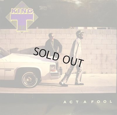 画像1: KING TEE / ACT A FOOL  (US-LP)