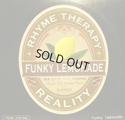 画像1: FUNKY LEMONADE (DJ KIYO & KOHEI) / RHYME THERAPY