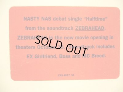 画像3: NASTY NAS / HALF TIME  (US-PROMO)