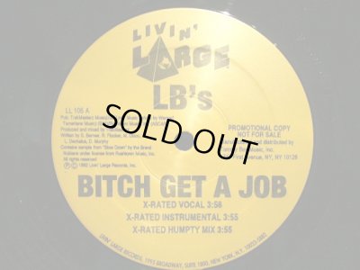 画像2: LB's / BITCH GET A JOB  (US-PROMO)